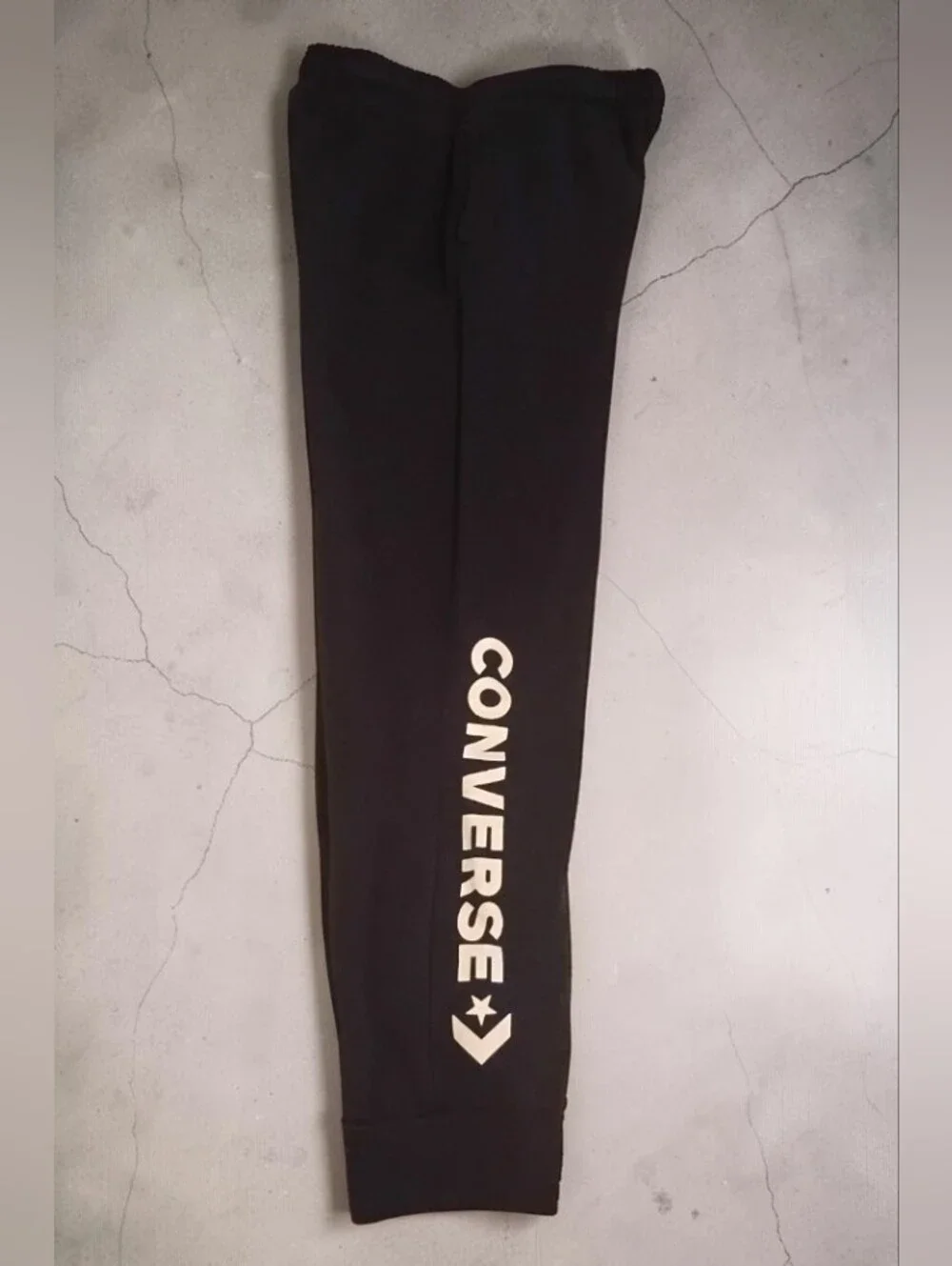 Converse Kids Black Fleece Jogger Sweatpants Size Junior XL (14-16)